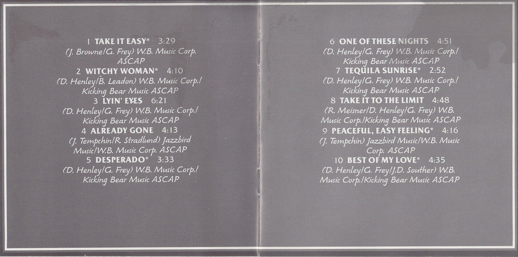 Eagles – Greatest Hits 1971-75 Music CD