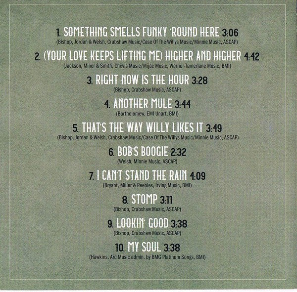 Elvin Bishop's Big Fun Trio – Something Smells Funky 'Round Here Music CD