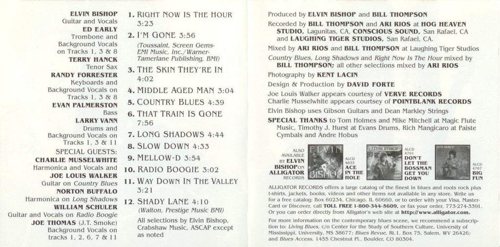 Elvin Bishop – Skin I'm In Music CD