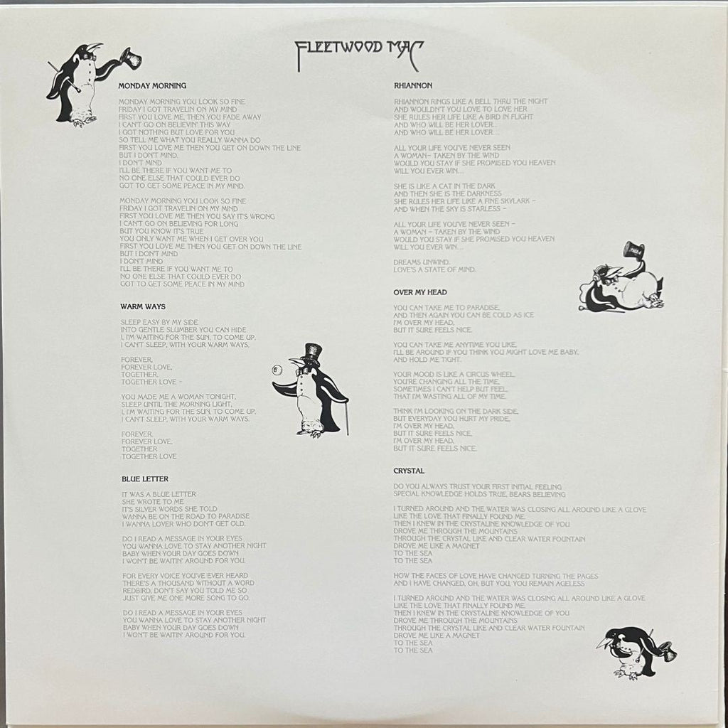 Fleetwood Mac – Fleetwood Mac (LP Vinyl) Vinyl Record