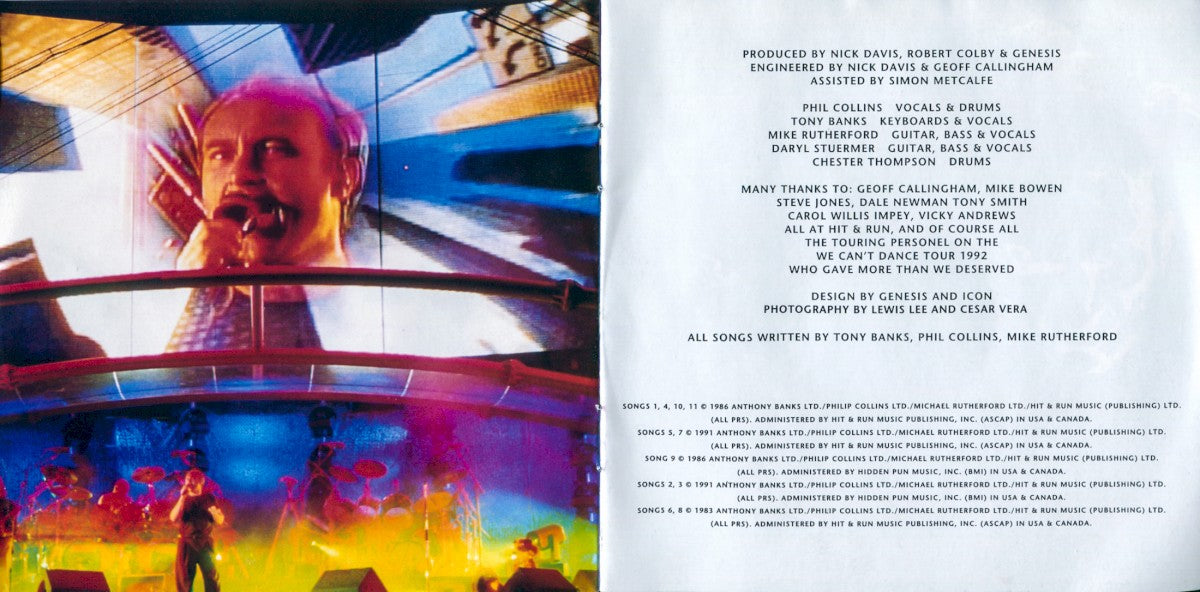 Genesis – Live: The Way We Walk Music CD