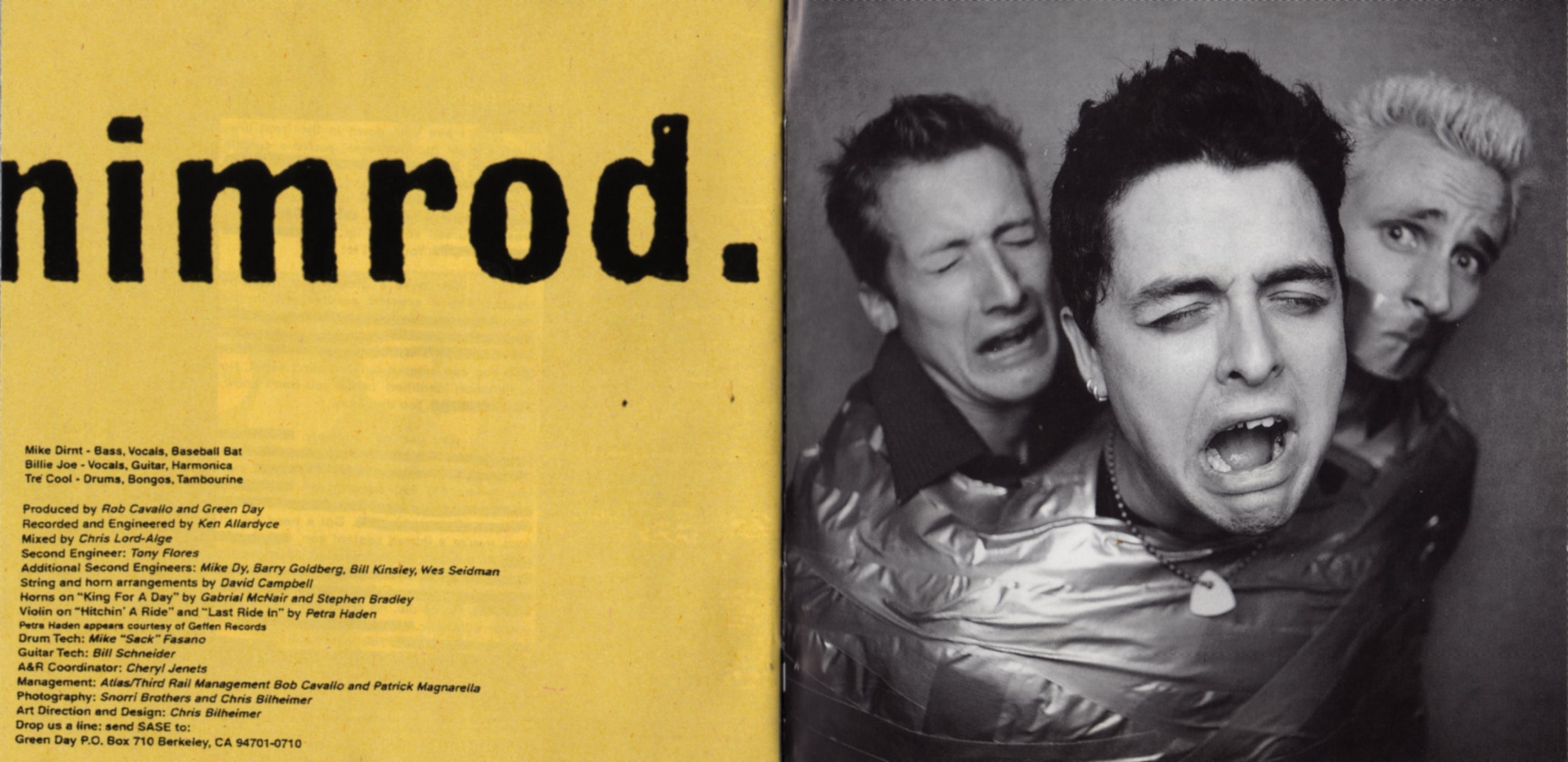 Green Day – Nimrod Music CD