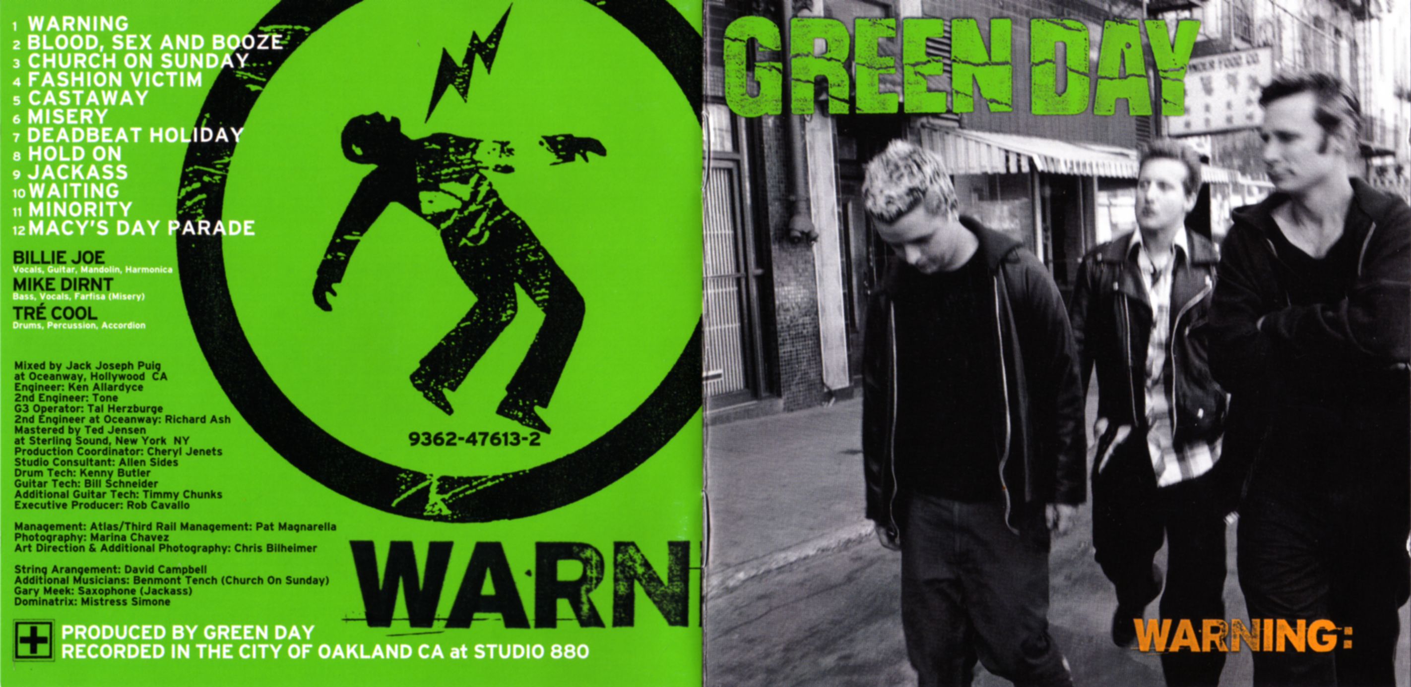 Green Day – Warning: Music CD