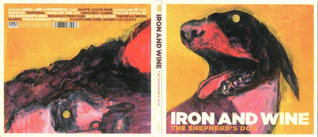 Iron & Wine – Shepherd's Dog Music Cassette Tape