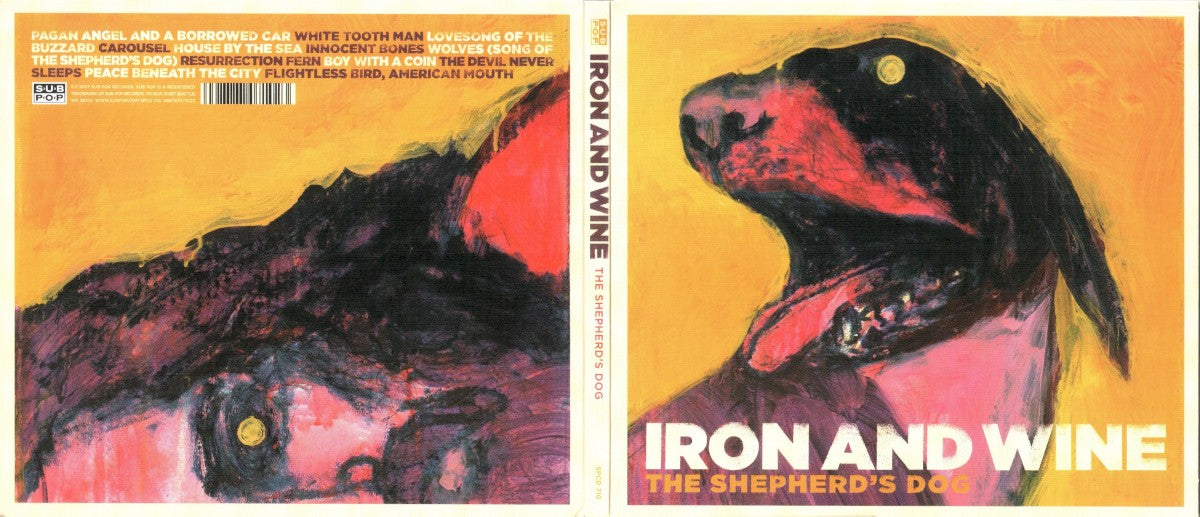 Iron & Wine – Shepherd's Dog Music Cassette Tape