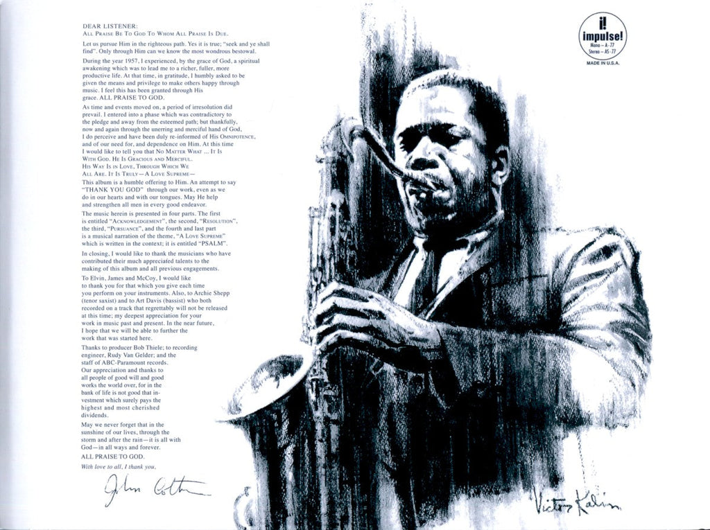 John Coltrane – A Love Supreme: The Complete Masters (3-LP Vinyl) Vinyl Record