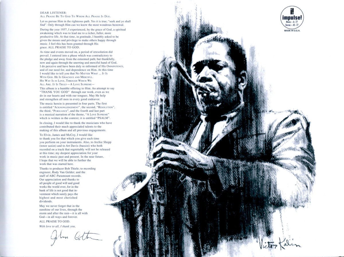 John Coltrane – A Love Supreme: The Complete Masters (3-LP Vinyl) Vinyl Record