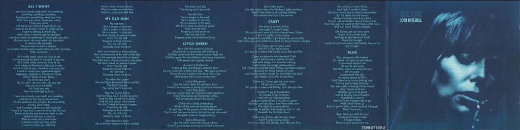 Joni Mitchell – Blue Music CD
