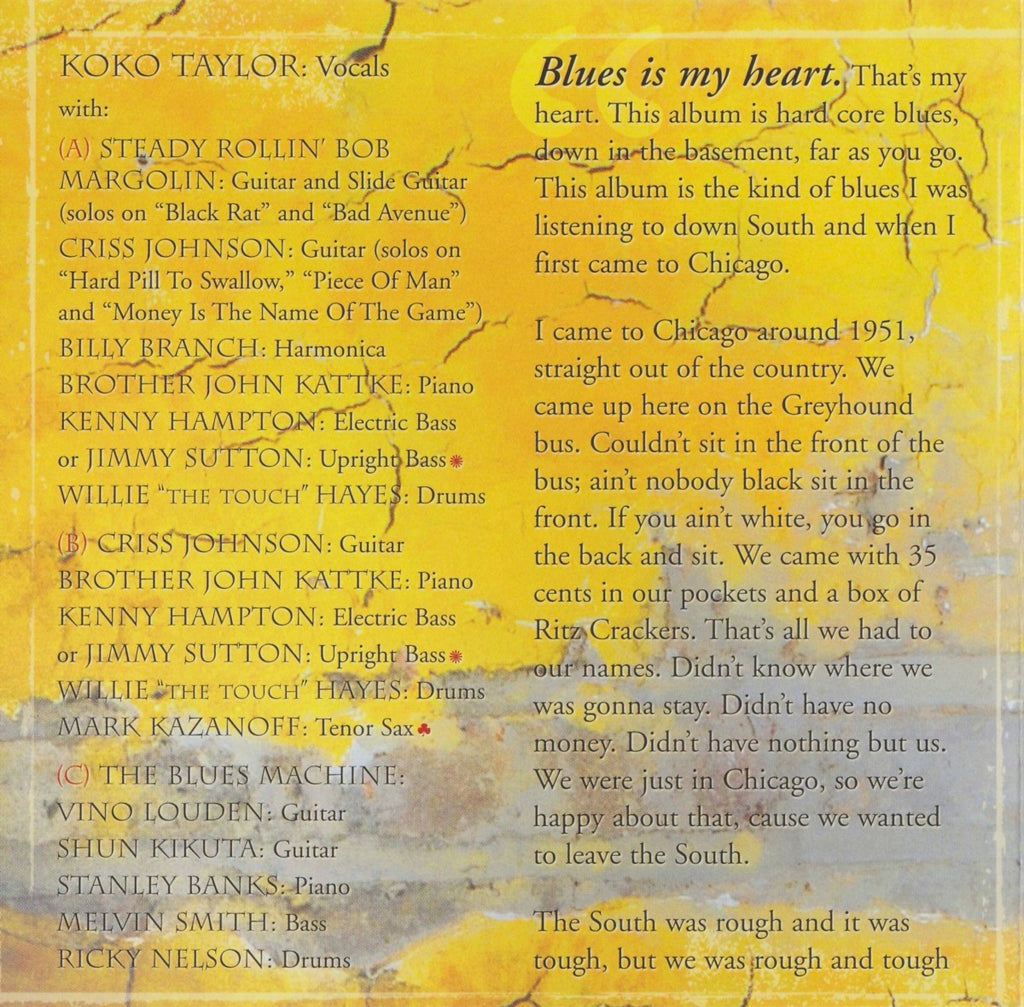Koko Taylor – Old School Music CD