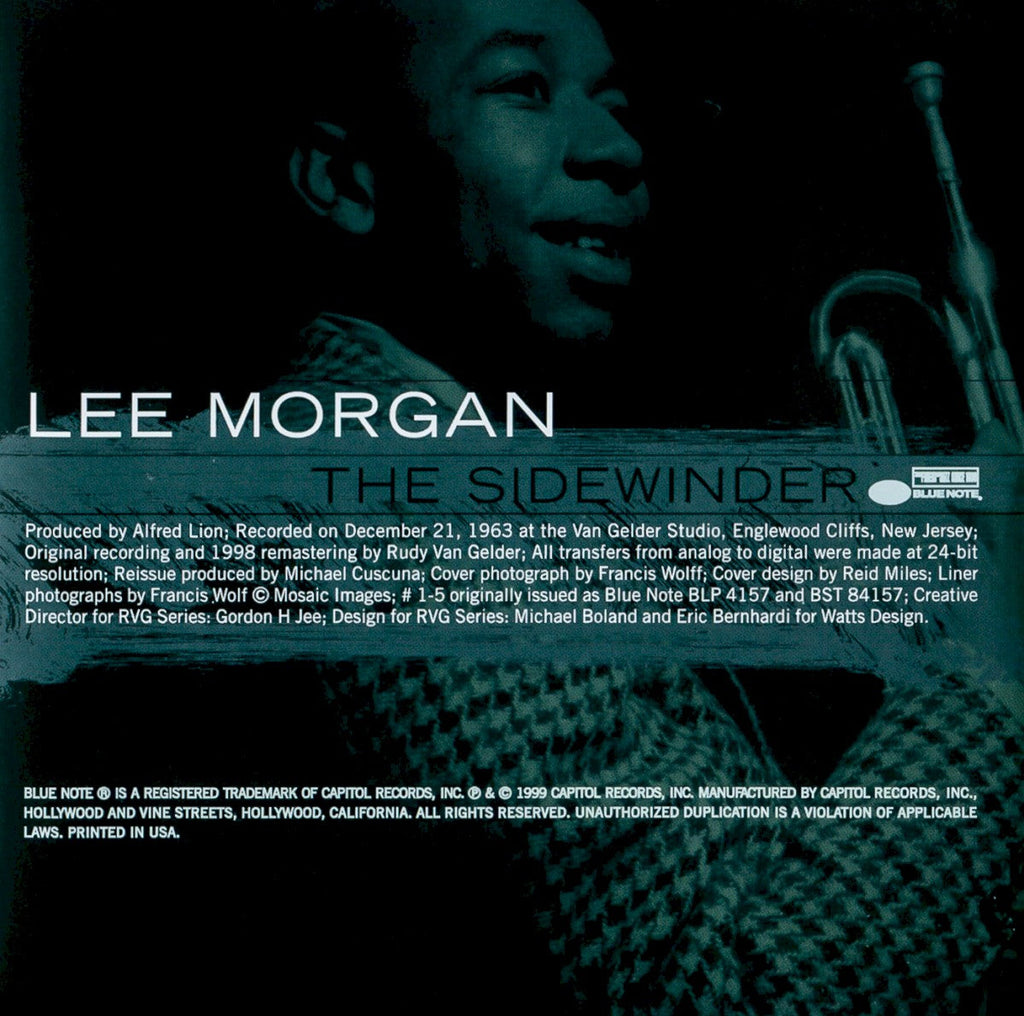 Lee Morgan – The Sidewinder Music CD