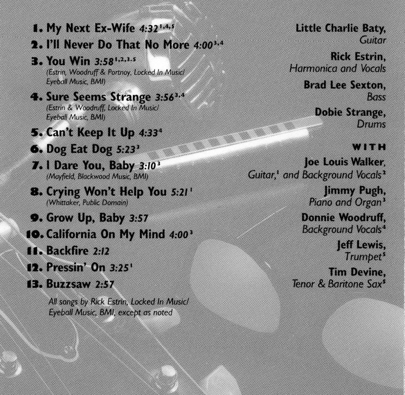 Little Charlie & Nightcats – Night Vision Music CD