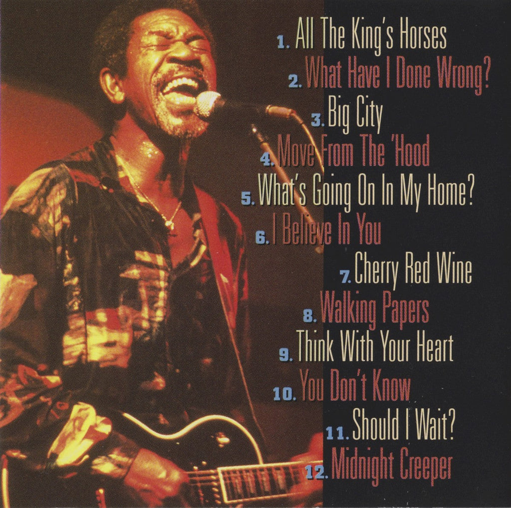 Luther Allison – Blue Streak Music CD