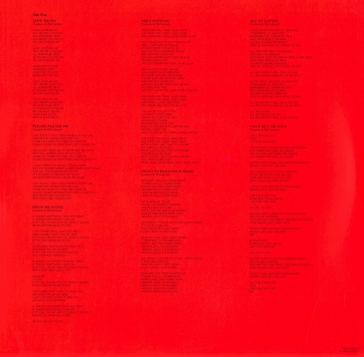 The Beatles – 1962-1966 (The Red Album): 2023 Edition (3-LP Vinyl) Vinyl Record