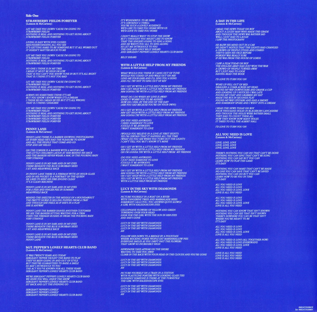 The Beatles – 1967-1970 (The Blue Album): 2023 Edition (3-LP Vinyl) Vinyl Record