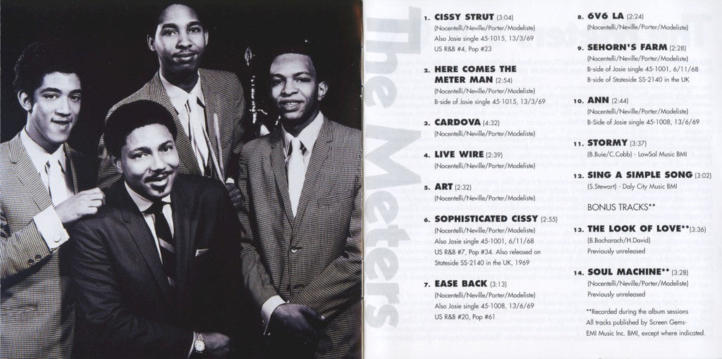 The Meters – Meters (LP Vinyl) Vinyl Record
