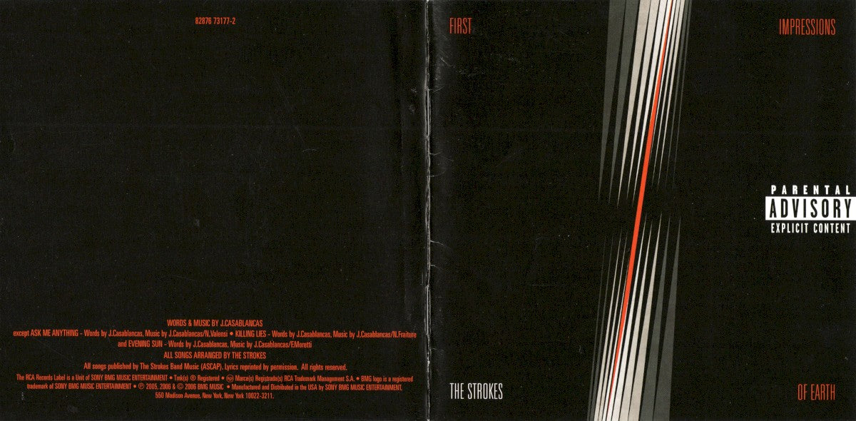 The Strokes – First Impressions of Earth Music CD