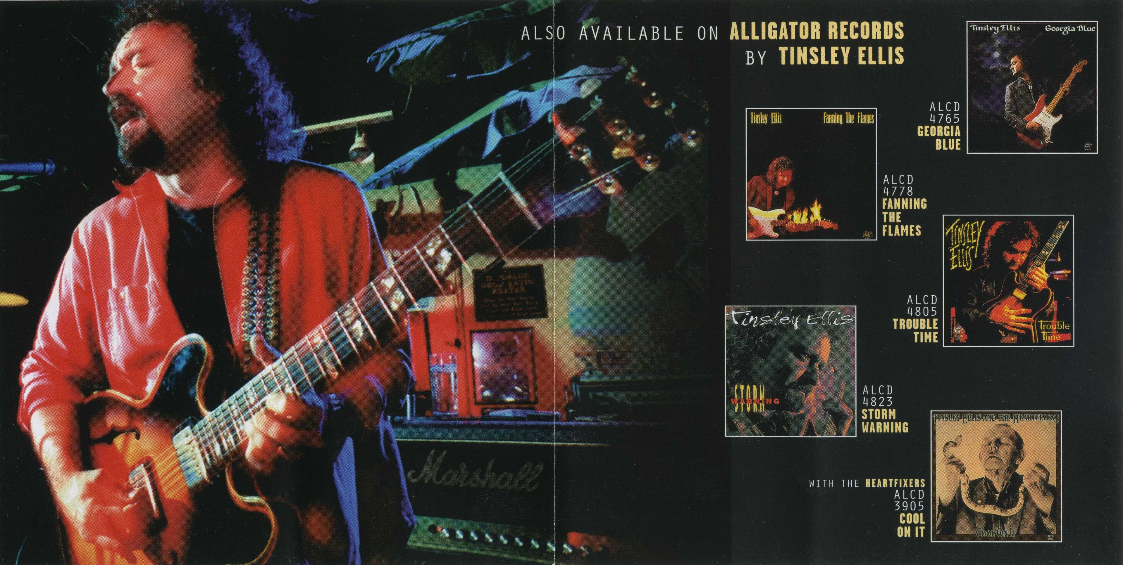Tinsley Ellis – Fire It Up Music CD