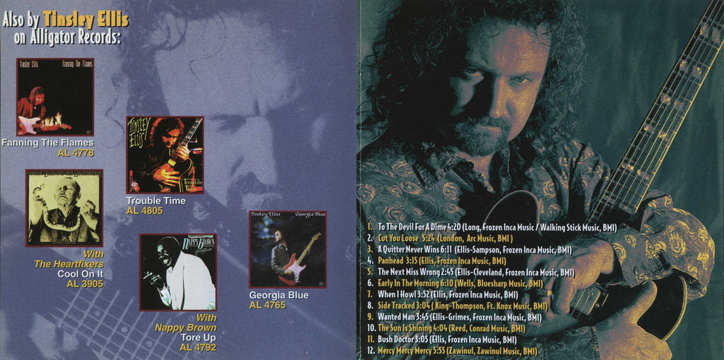 Tinsley Ellis – Storm Warning Music CD