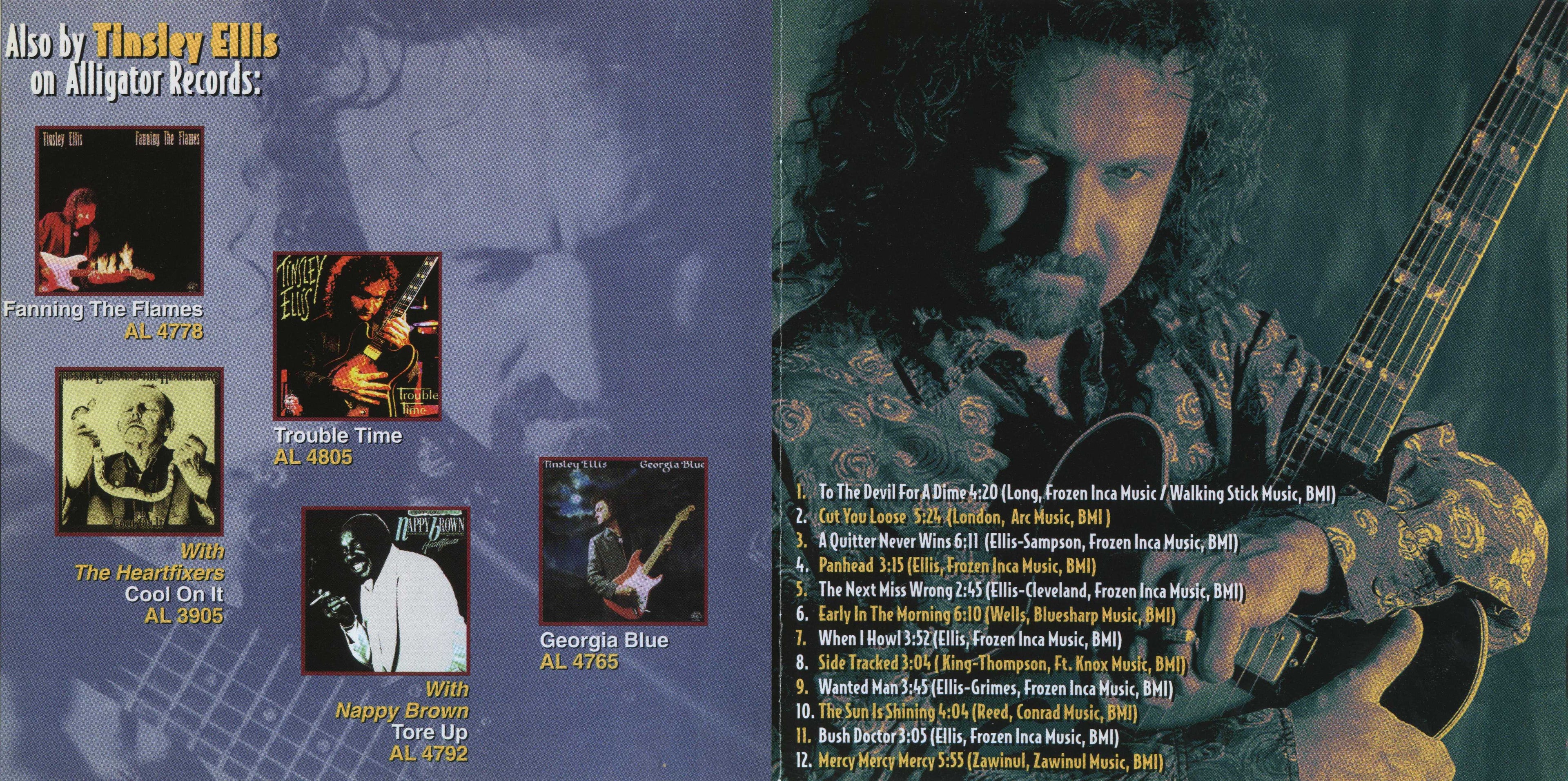 Tinsley Ellis – Storm Warning Music CD
