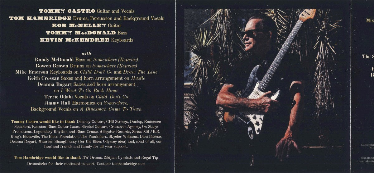 Tommy Castro – A Bluesman Came To Town Music CD