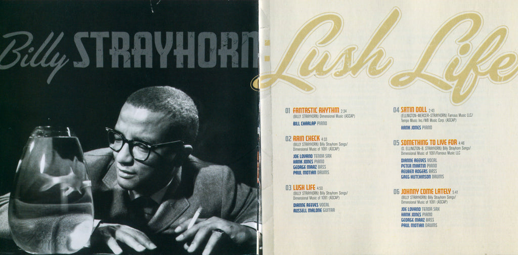 Billy Strayhorn - Lush Life Music CD
