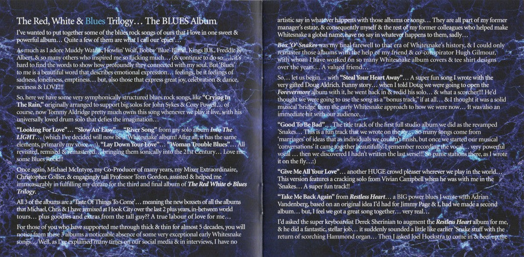 Whitesnake – The Blues Album Music CD