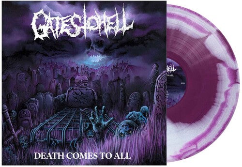 Death Comes to All (Limited Edition, Purple & White Swirl Colored Vinyl) Vinyl Record