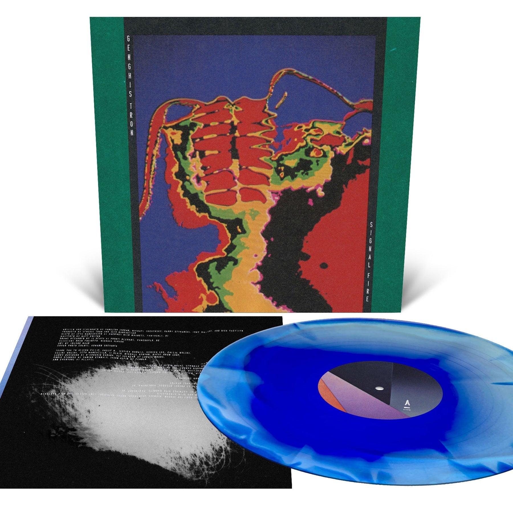 Genghis Tron - Signal Fire (Limited Indie Exclusive) [Custom Merge] Vinyl Record