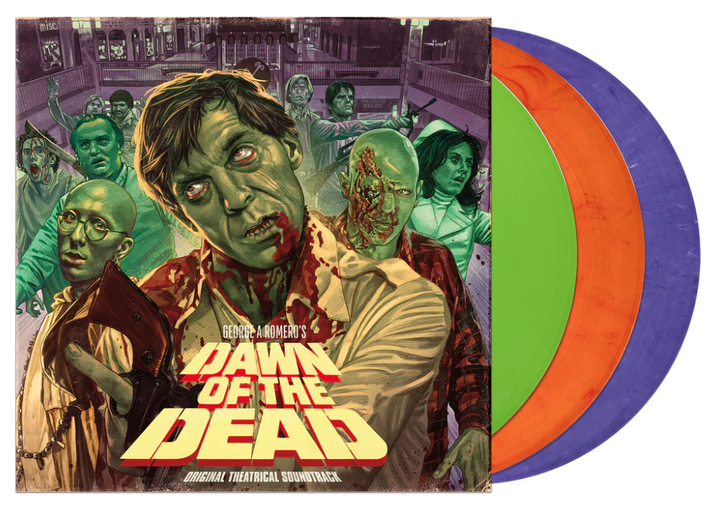 George A. Romero's Dawn Of The Dead OST [3LP Retro Color] Vinyl Record