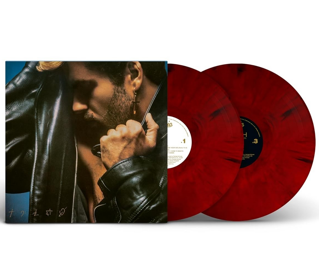 George Michael - Faith (Limited Edition, Red & Black Marbled Colored Vinyl) (2 Lp's) Vinyl Record