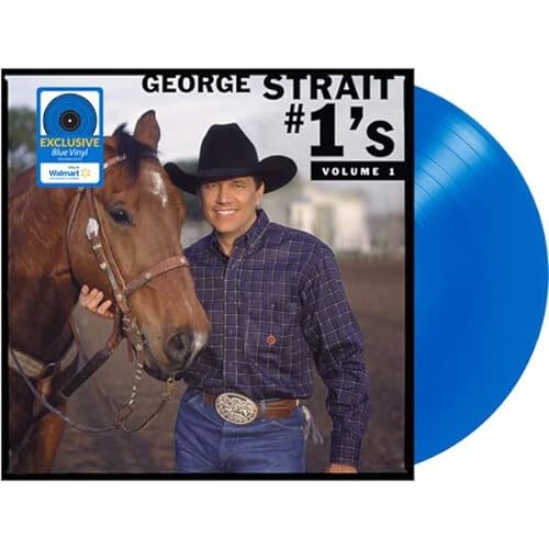 George Strait #1's Volume 1 [Blue LP] Vinyl Record