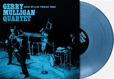 Gerry Mulligan Quartet Live In Las Vegas 1963 (Indie Exclusive, Transparent Blue Colored Vinyl) Vinyl Record