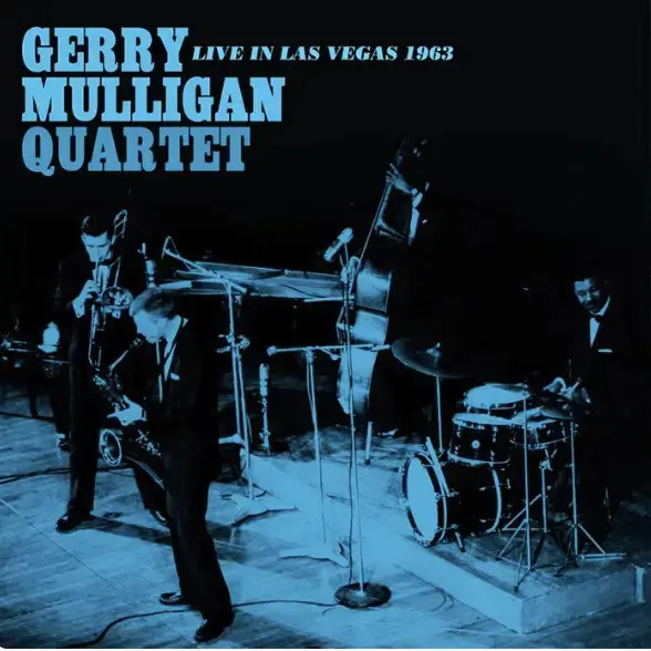 Gerry Mulligan Quartet Live In Las Vegas 1963 (Indie Exclusive, Transparent Blue Colored Vinyl) Vinyl Record