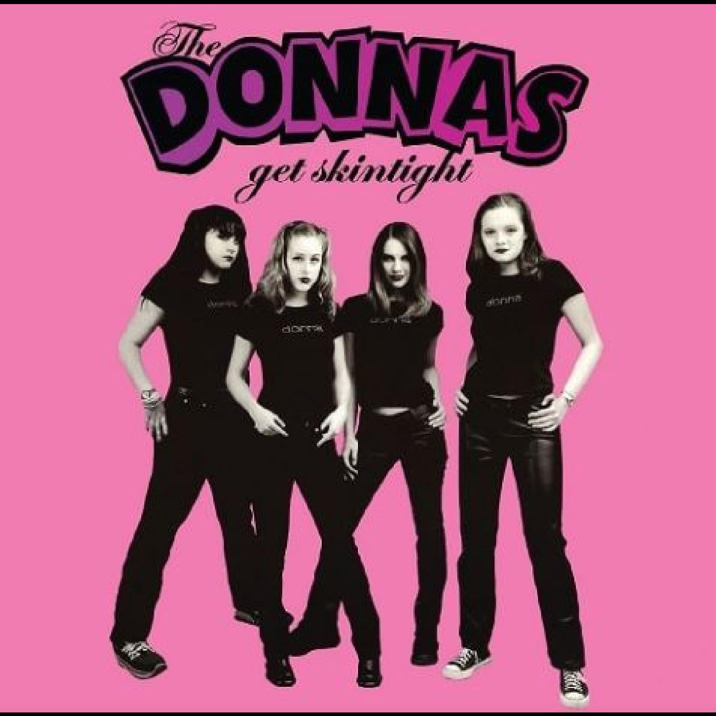 The Donnas Get Skintight [RM, Purple/Pink Swirl] Vinyl Record