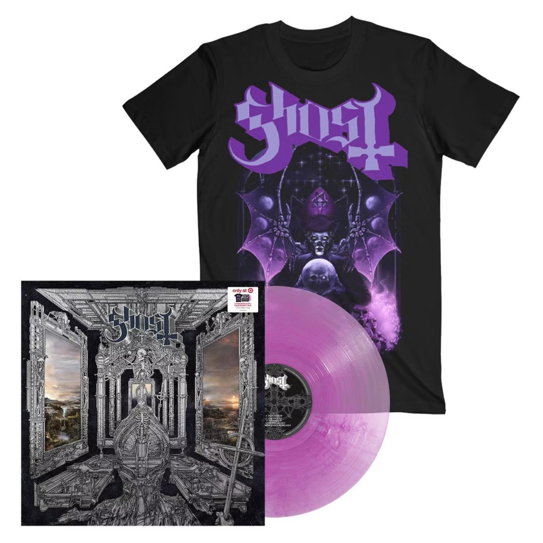 Ghost - Skeletá (Limited Edition, "Violet Mist" Colored Vinyl, Large T-Shirt) (Box Set) Vinyl Record