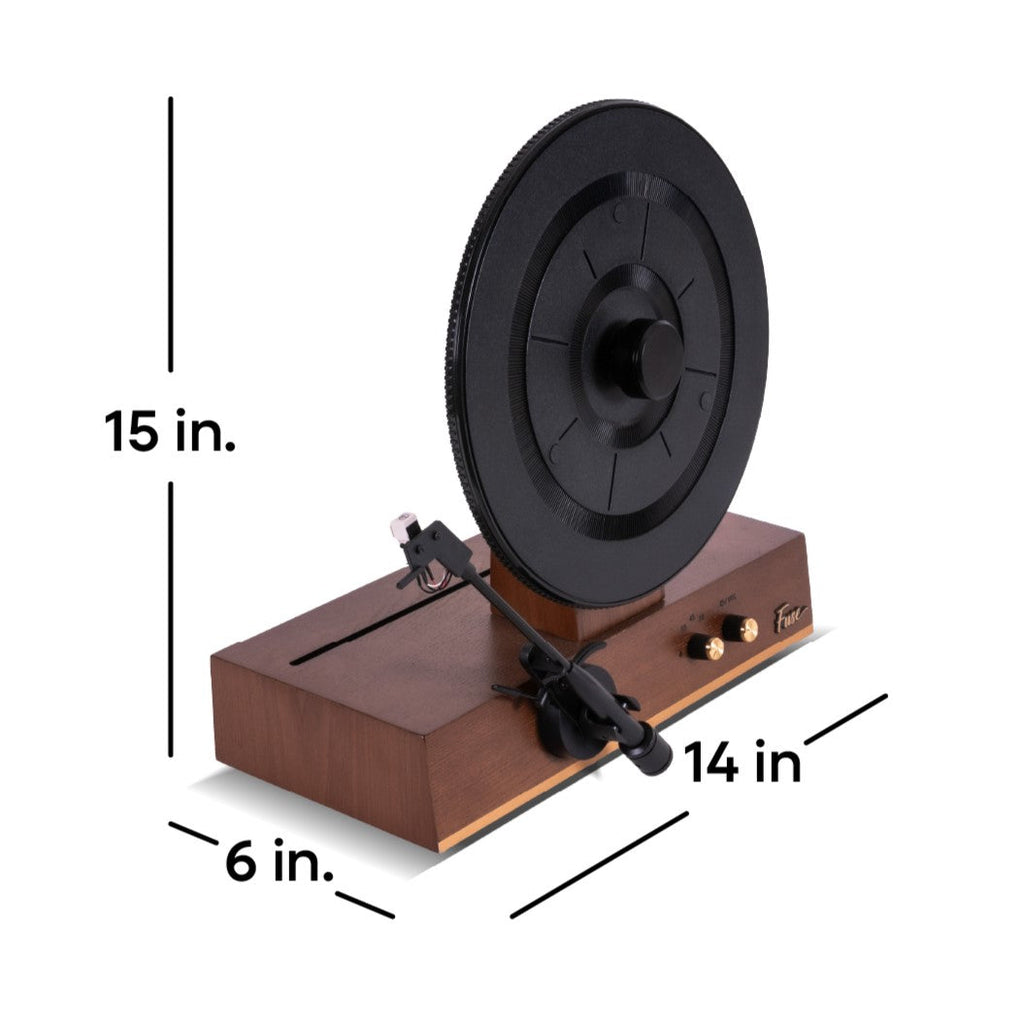 Fuse GLD  Vertical Record Player Without Speakers