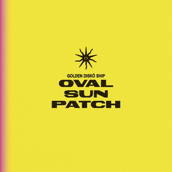 Oval Sun Patch Vinyl Record