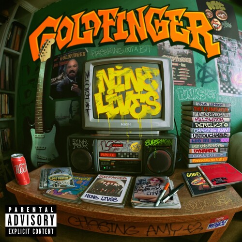 Nine Lives [Explicit Content] (Indie Exclusive, Transparent Orange Colored Vinyl) Vinyl Record