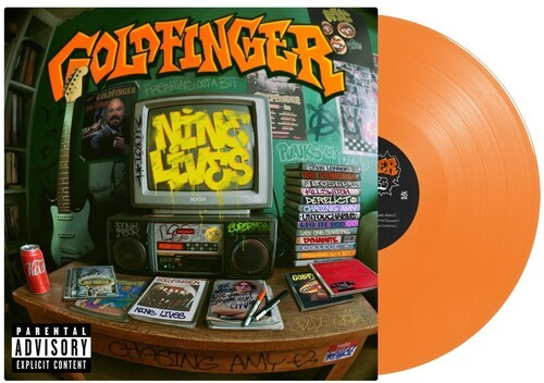 Nine Lives [Explicit Content] (Indie Exclusive, Transparent Orange Colored Vinyl) Vinyl Record