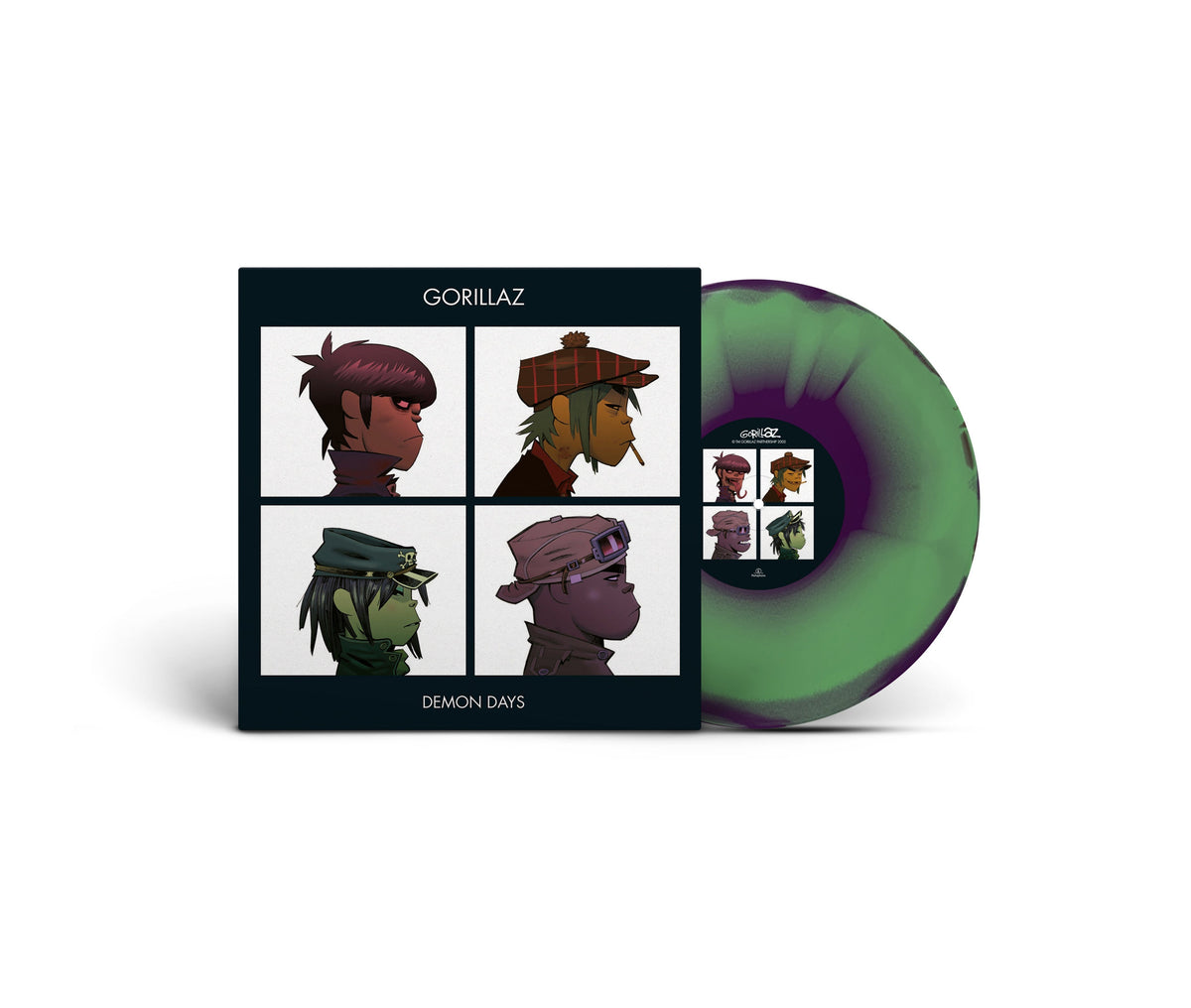 PRE-ORDER: Gorillaz - Demon Days (Limited, Brick & Mortar Exclusive) [Half-Speed Mastered] [Green, Purple, And Red Vinyl] Vinyl Record