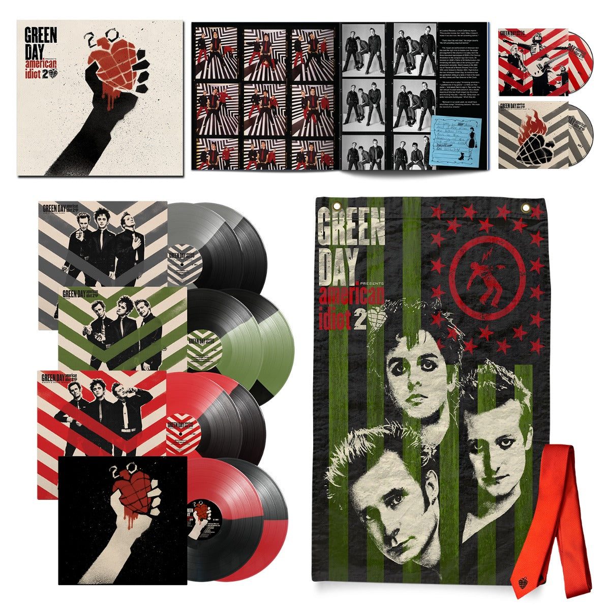 Green Day - American Idiot: 20th Anniversary Edition (Boxed Set, Deluxe Edition) (8 Lp) Vinyl Record