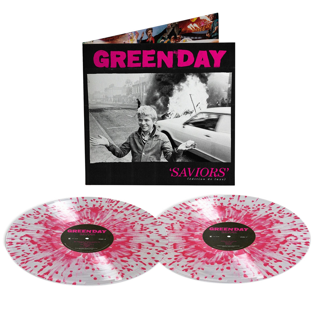 Saviors [Explicit Content] (Indie Exclusive, Deluxe Edition, Clear W/ Hot Pink Splatter Colored Vinyl) (2Lp) Vinyl Record