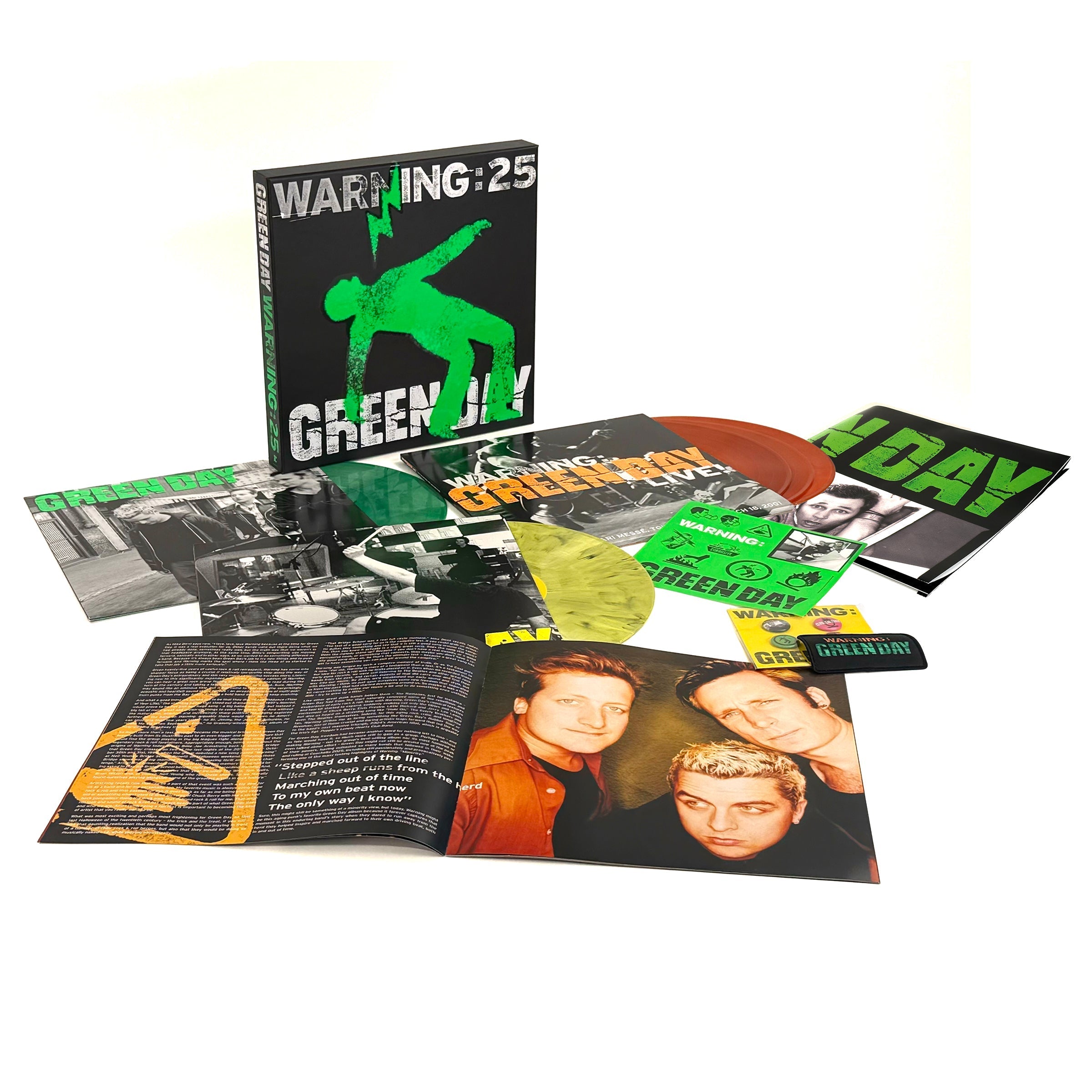 Warning (25Th Anniversary Deluxe Edition) (Vinyl Box - Green/Yellow/Orange Vinyl) [3LP] Vinyl Record