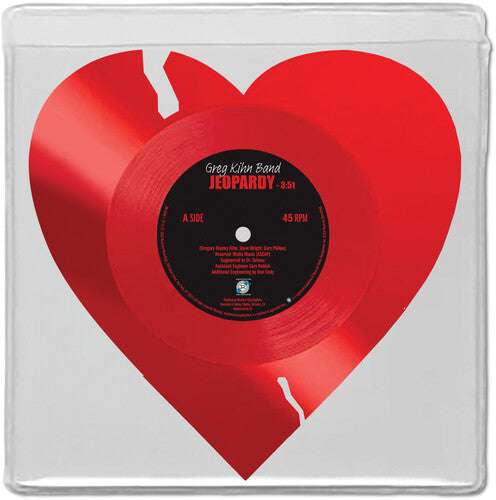 Jeopardy/ The Breakup Song (They Don't Write 'Em) (Limited Edition, Heart Shaped Red Vinyl) Vinyl Record