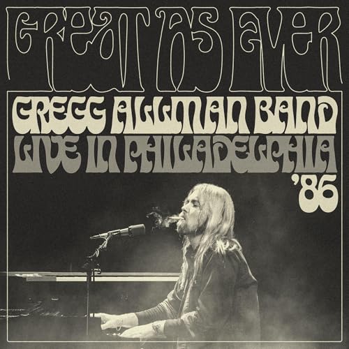 Great As Ever - Live In Philadelphia (1-11-86) Music CD