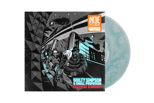 Guilty Simpson & Small Professor Highway Robbery (Indie Exclusive, Colored Vinyl, Ghostly Teal) Vinyl Record