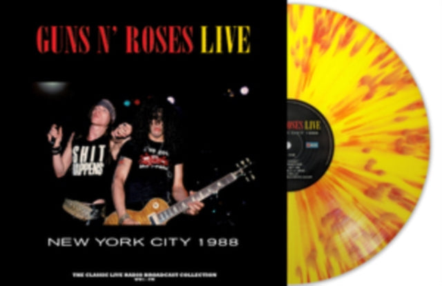 Guns N' Roses - Live: New York City 1988 (180 Gram Splatter Vinyl) [Import] Vinyl Record
