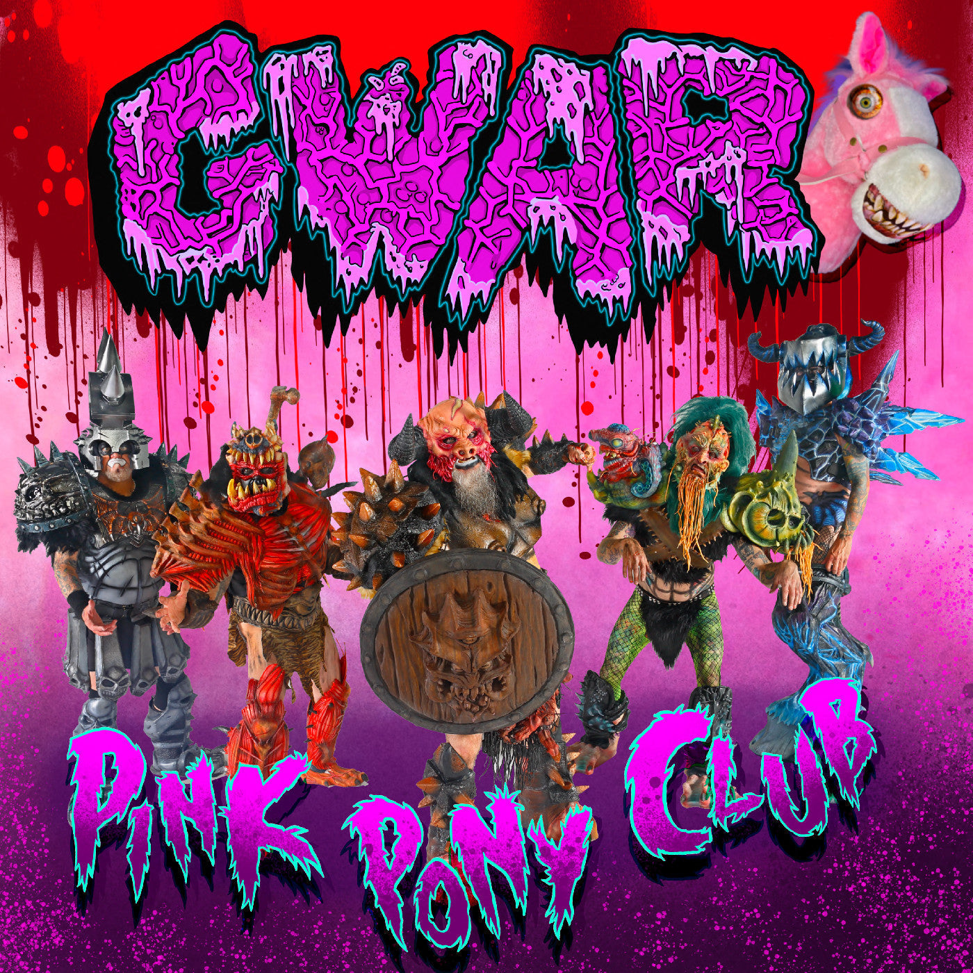 Gwar - (PRESALE 6/26/26) Pink 7" (180G 7" PINK VINYL) | Mint (M) Mint (M)
