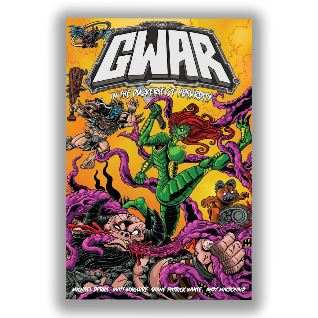 GWAR In The Duoverse of Absurdity - Tour Softcover Comic Book (Limited Edition)
