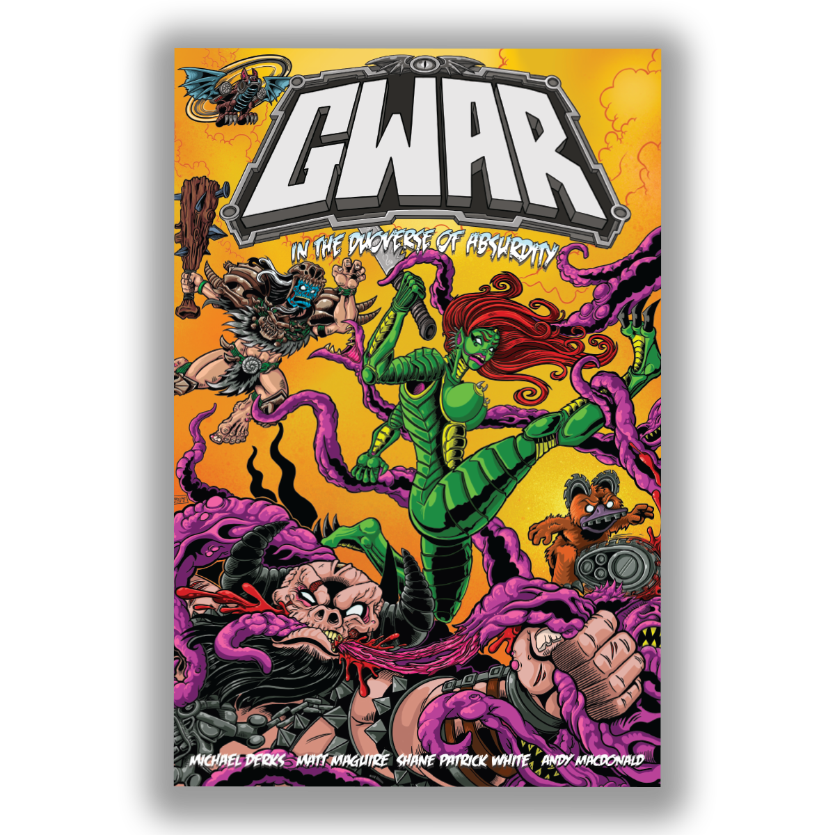 GWAR In The Duoverse of Absurdity - Tour Softcover Comic Book (Limited Edition)